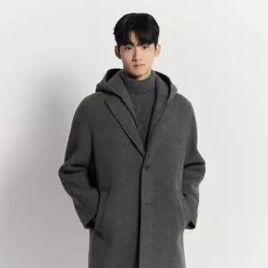 매장정품 BEANPOLE 빈폴 [FW25]울 후드 코트 - 애쉬 :BC5Y30C244 1302490