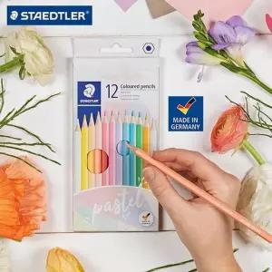 12색 인증 스테들러 색연필 목재 독일산