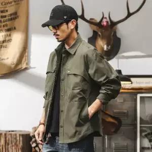 남친 캐주얼 봄 오피스룩 빈티지 코트 메일라드 아웃도어 점퍼 야상사파리 CH1