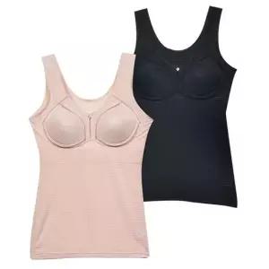 민감피부 일체형 엄마속옷선물 브라런닝 20대여자속옷 40대여성속옷 살색런닝 브라캡나시