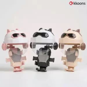 빗물 햇빛 가리개 귀여운 캐릭터 스쿠터 오토바이핸드폰거치대