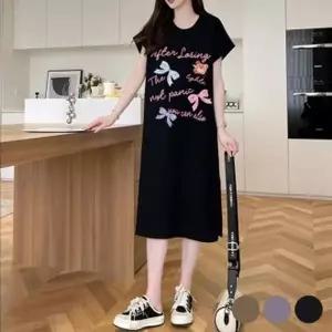 [하프클럽/셀러허브_여성트랜드패션]오피스룩원피스 쉬폰원피스 리본 밑단