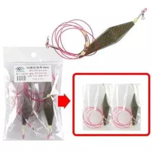 광어낚시 씨타임 K-F 다용도 원투채비 2단 바다낚시채비