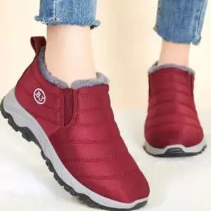 털부츠 여성 겨울 따뜻한 털안감 슬립온 패딩부츠