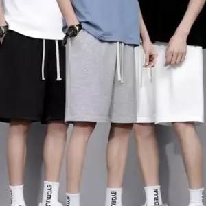 [SBD] 데일리 밴딩 루즈핏 주머니 반바지 팬츠 무지 5부 면 트레이닝