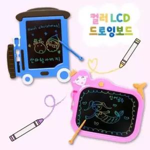 [문구/오피스] 글로벌이지 뚝딱 컬러 LCD 드로잉 보드 낙서 패드 그림판