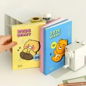 [문구/오피스] 2026 카카오프렌즈 양장 다이어리 날짜형 스케줄러 플래너