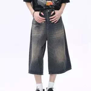 바지 남자 청 반바지 denim Men s 반 hort 7부 SPO마켓1