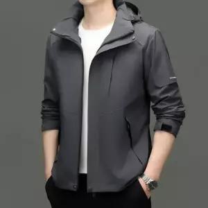 남친 아우터 야상사파리 봄가을 재킷 얇은 아웃도어 등산복 후드탈착 스포M3