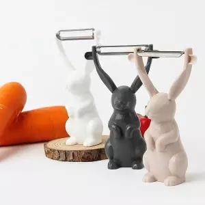 [콩심팥심]래빗 감자칼 다용도 깎기 우영 당근 야채 만능 무채칼 감자깎는칼