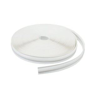 eAj RV 비닐 트림 몰딩 삽입 RV 캠핑카 여행 트레일러용 1인치 흰색 나사 커버 홈 모서리 채널 외부 솔기 루프 가장자리 트랙 헤비 듀티 트림(25피트)