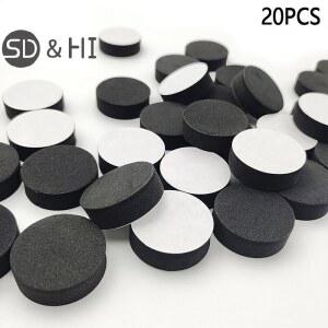 스피커 충격 흡수 발 매트 미끄럼 방지 패드 자체 접착 EVA 데스크탑 폼 스폰지 20