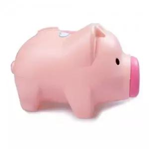 돼지 저금통 핑크 특대 잔돈 비상금 금고 모금통 동전 신기한저금통