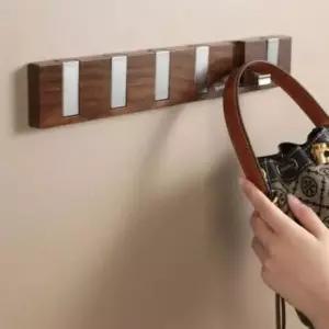 [JED] 가방 옷걸이 접이식 한줄 피아노형 후크 펀치리스 열쇠 홀더 무타공