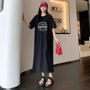 [하프클럽/셀러허브_여성트랜드패션]밑단 쉬폰원피스 여름원피스 트임 데