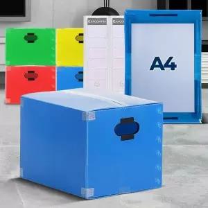 서류박스 보관함 문서보관상자 정리함 종이 보존 물품 PP박스