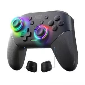 닌텐도 스위치 용 무선 제어 OLED Lite 안드로이드 휴대 USB 유선 PC 블루투스 게임 패드 컨트롤러 게임 패