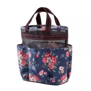 방수목욕가방 욕실 목욕 바구니 목욕탕 사우나 물빠지는 가방 navy