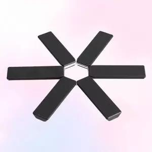 WL 폴딩 접이식 냄비받침 주방 생활용품 블랙 컵받침