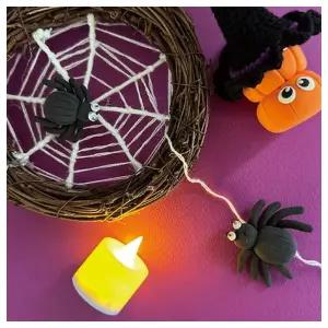 수업교구- 할로윈 거미줄 리스 만들기 1인 개별패키지