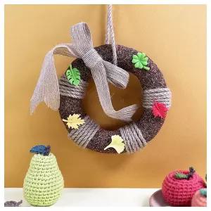 창의교구- 가을 낙엽파츠 리스 만들기 1인 개별패키지