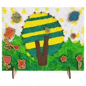 창의체험- 볼클레이 우드 펜던트 나무 액자 1인용 실습교구