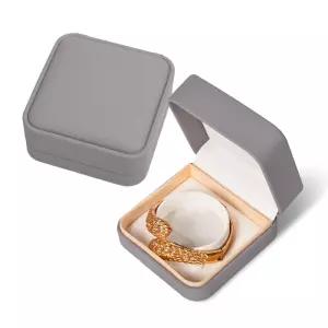 주얼리 하드케이스 PU고급형 머드그레이 정팔찌