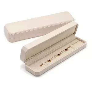 하이엔드 옥타곤 긴팔찌 케이스 베이지