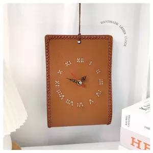 창의교구- 정서활동 가죽 벽걸이 시계 만들기 4인 개별패키지