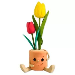 창의활동- 데코찰흙 튤립화분 만들기 1인용 3종 택 1