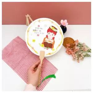 수업교구- 인지활동 보석 십자수로 꾸미는 종이태슬 부채 4인 구성