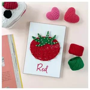 창의교구- 채소 스트링아트 만들기 1인용 4종 택 1