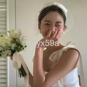  웨딩 페이스 베일 망사 결혼식 사진 신부 머리띠