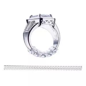 반지 사이즈 조절 스프링 실리콘 투명 3mm qKn6+3zOd