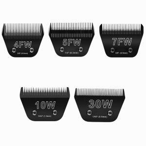 애견 미용용 와이드 블레이드, 앤디스 애견 클리퍼 호환, 오스터 A5, 왈 KM10 호환 애견 클리퍼 블레이드