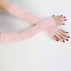 여성 운전 레이스 장갑 긴소매장갑 여름 팔토시 nOA8+9gFU