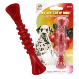 강아지 나일론 껌간식 토이 로즈베리향 11.4cm 이갈이