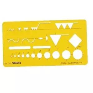 산키스 템플레이트 기계볼트 NO.303 사상기호 -45933