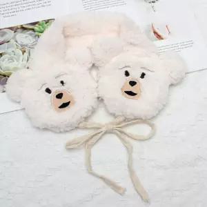 3칼라 뽀글이 곰돌이 귀마개 OSM-1006292