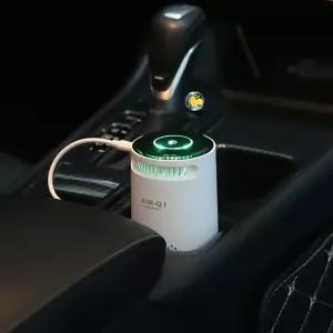 에어큐원 냄새제거 헤파필터 미니 차량용 공기청정기