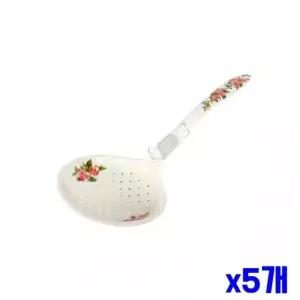 WL 멜라민 재질 플라워 건지게 x5개 면건지개 건지기