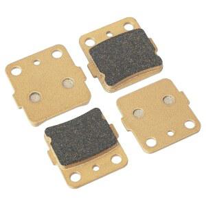 혼다 랜처 420 포맨 500 520 루비콘 TRX250X TRX250EX용 JAVIK 세미 메탈릭 프로 프론트 브레이크 패드