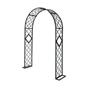 식물지지대 아치형 철제 아치 장미 가든 울타리 화단