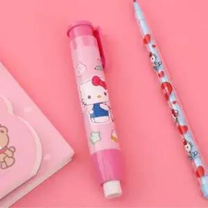 [문구] 산리오 헬로키티 노크식 지우개-24EA