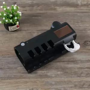 태양광충전 모션감지 무선 칫솔살균기 치약짜개거치대