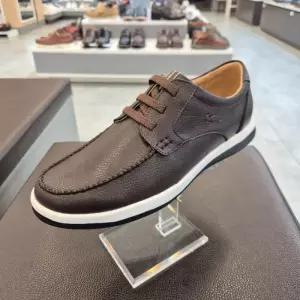 엘칸토 HC11 소가죽 남성 보트화 초경량 세미정장 보트화  Z2H2U51J385