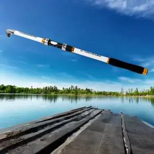 랭크업 입문용 민물 원투 루어 낚싯대 접이식낚싯대