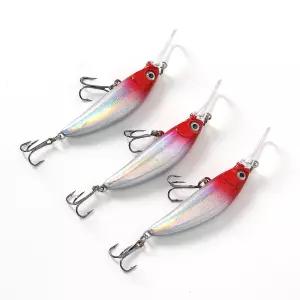 배스 쏘가리 꺽지 낚시 싱킹 미노우 루어 3p세트 S50