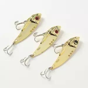 루어낚시 메탈 바이브 3p세트 18g 골드 갈치 메탈지그