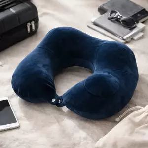 넥플로우 펌핑 에어 목베개 여행 기내 장거리 목쿠션